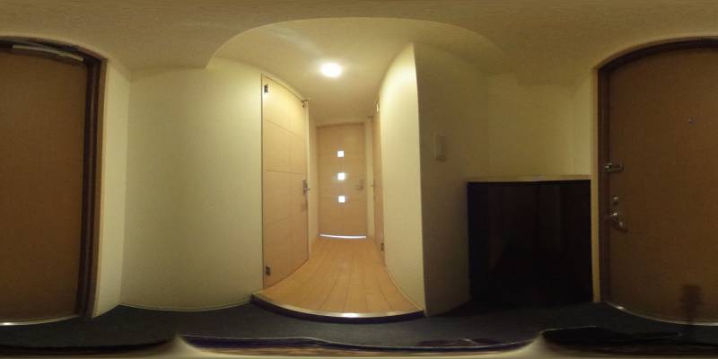 パノラマ画像玄関