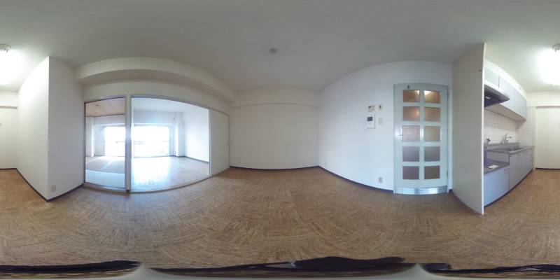 パノラマ画像キッチン