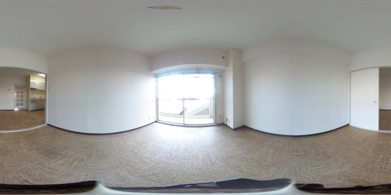 パノラマ画像洋室