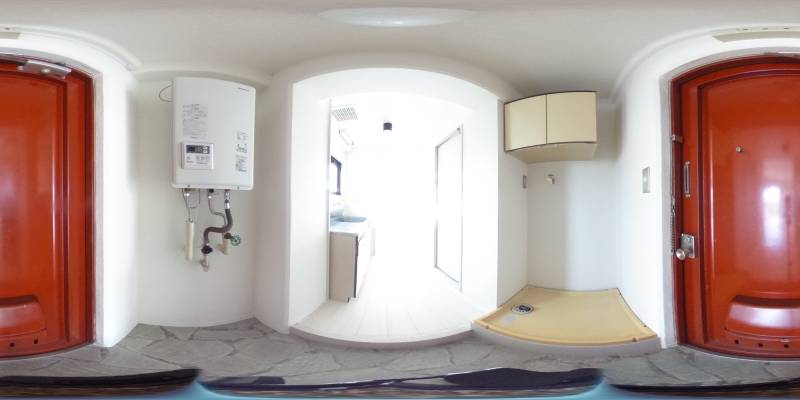 パノラマ画像玄関