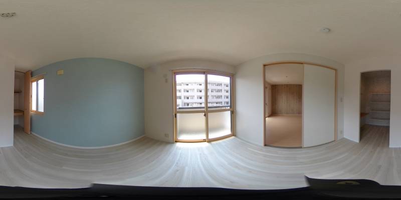 パノラマ画像洋室