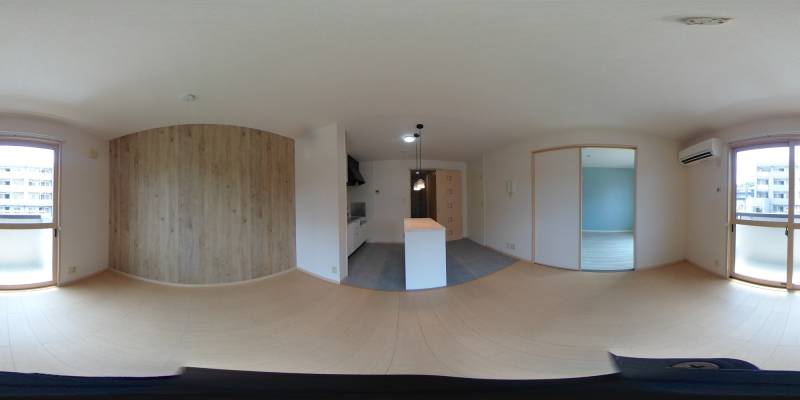 パノラマ画像リビング