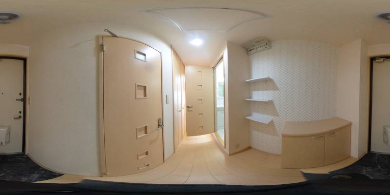 パノラマ画像玄関