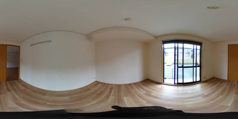 パノラマ画像洋室