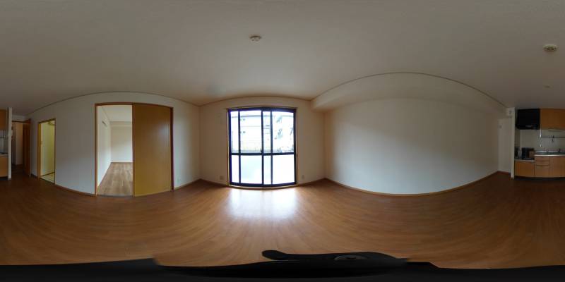 パノラマ画像リビング