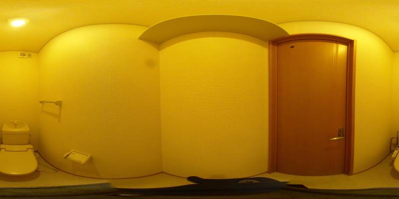 パノラマ画像トイレ