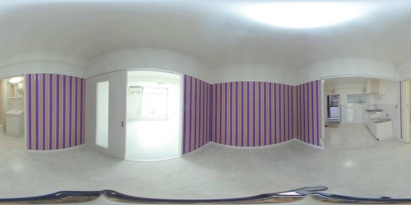 パノラマ画像洋室