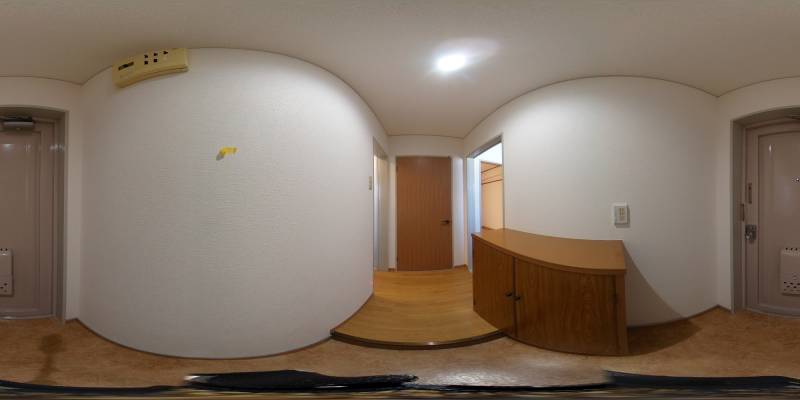 パノラマ画像玄関