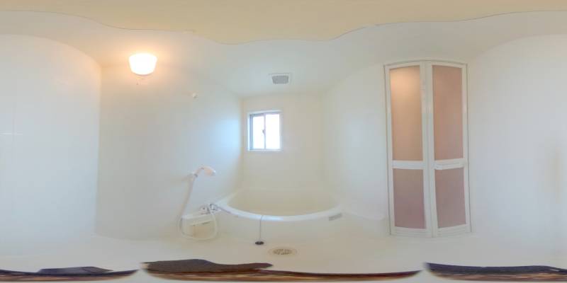 パノラマ画像バスルーム