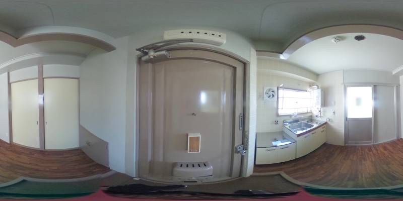 パノラマ画像玄関