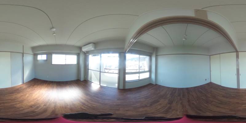 パノラマ画像洋室