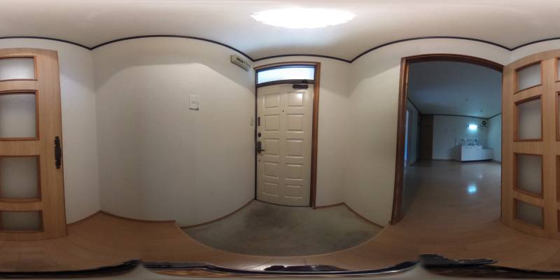 パノラマ画像玄関