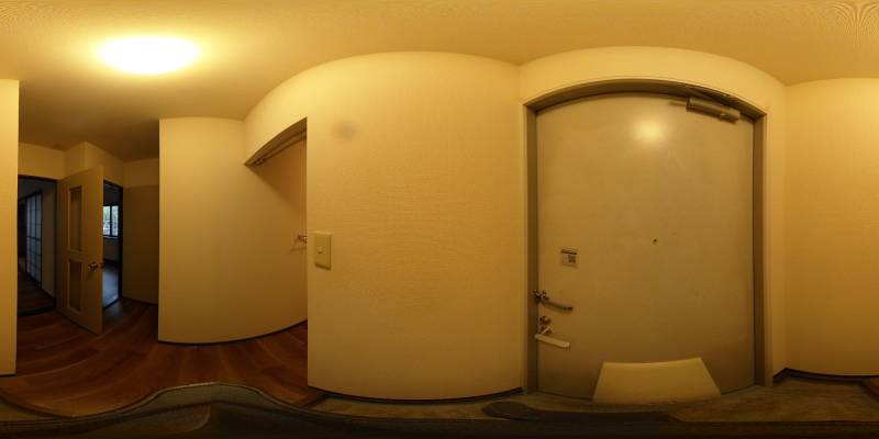 パノラマ画像玄関