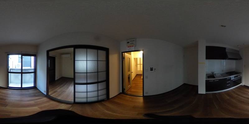 パノラマ画像洋室