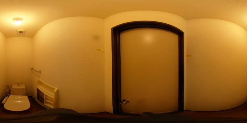 パノラマ画像トイレ