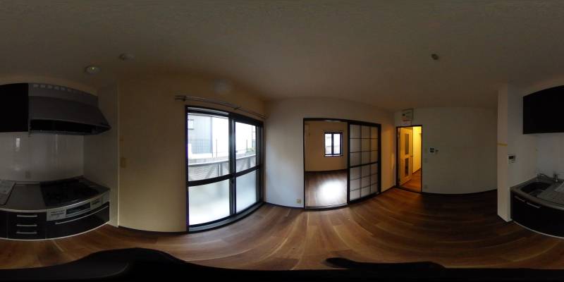 パノラマ画像キッチン