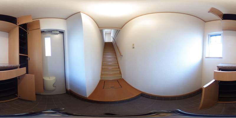 パノラマ画像玄関