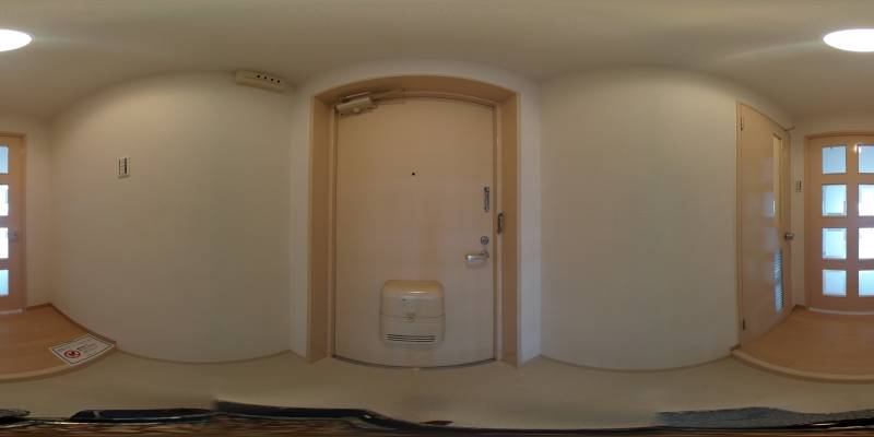 パノラマ画像玄関