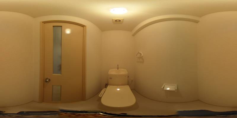 パノラマ画像トイレ