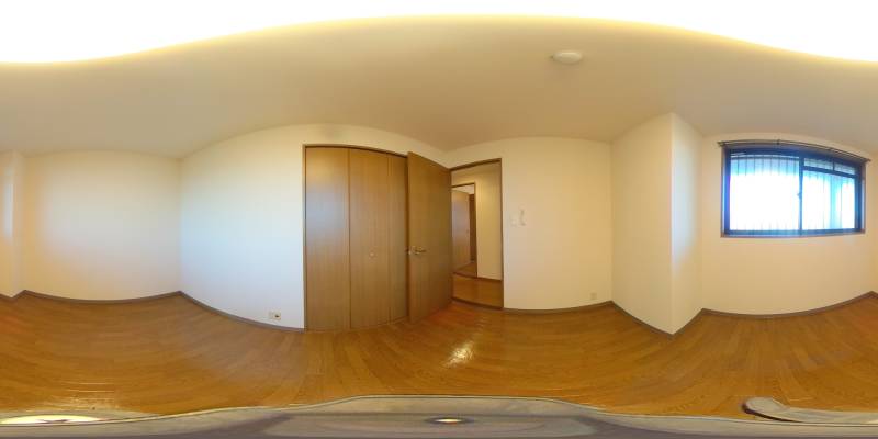 パノラマ画像洋室