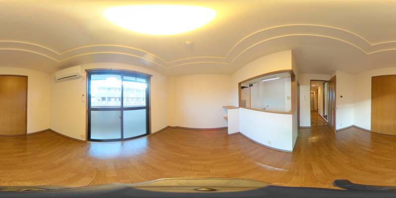 パノラマ画像リビング