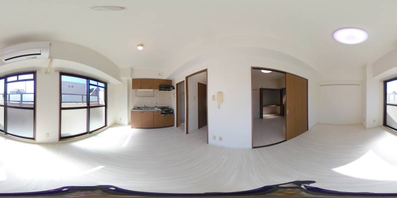 パノラマ画像リビング