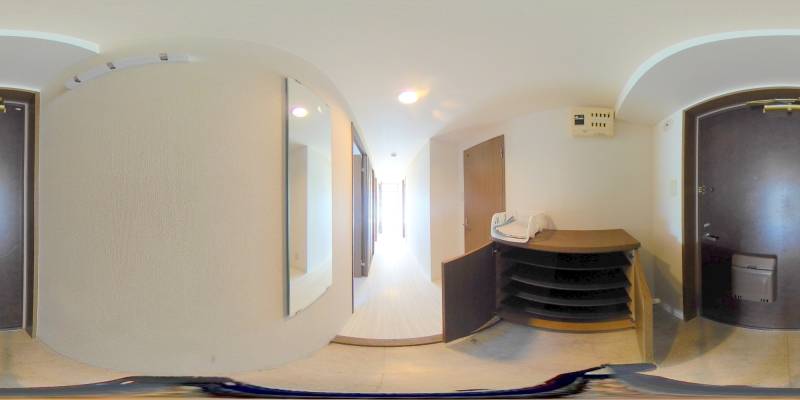 パノラマ画像玄関