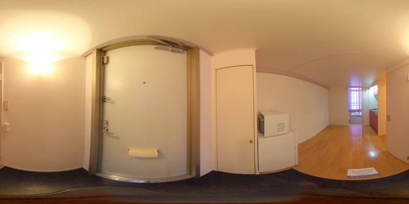 パノラマ画像玄関