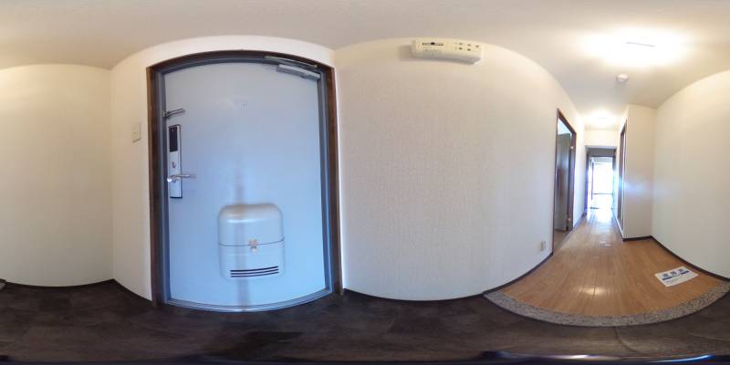 パノラマ画像玄関