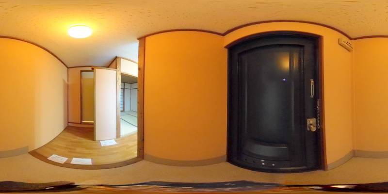 パノラマ画像玄関