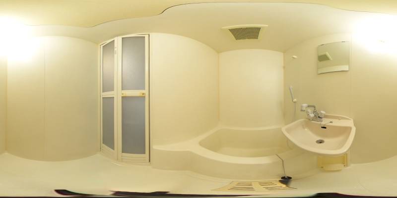 パノラマ画像バスルーム