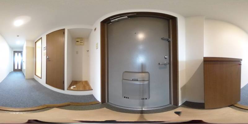 パノラマ画像玄関