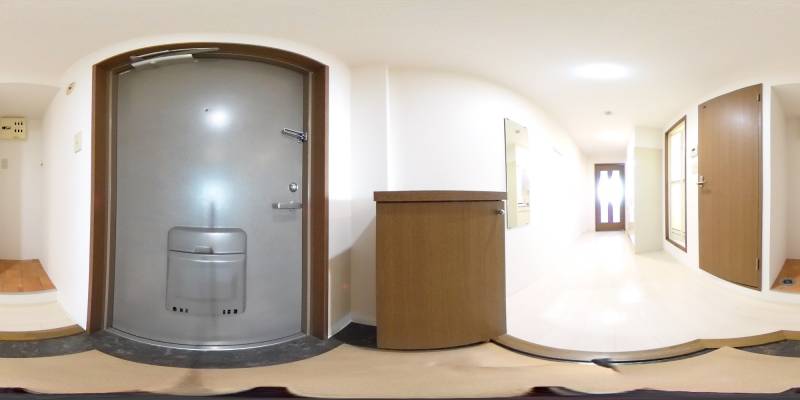 パノラマ画像玄関