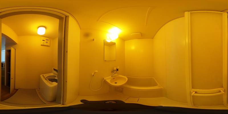 パノラマ画像バスルーム