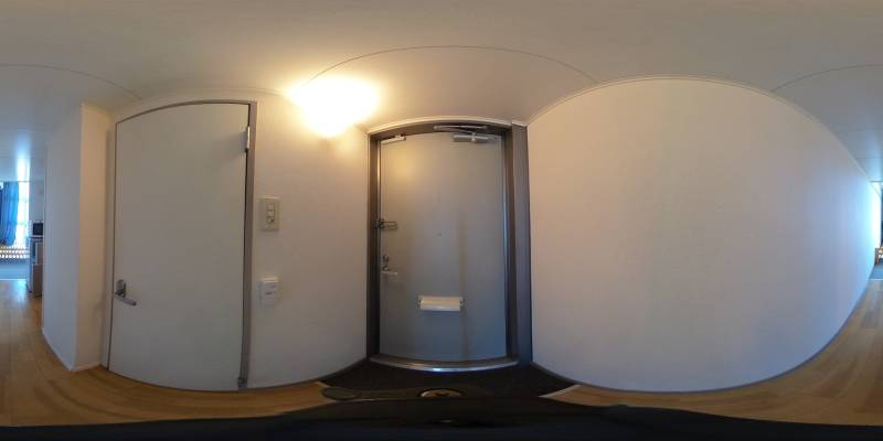 パノラマ画像玄関