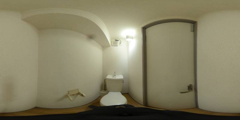 パノラマ画像トイレ