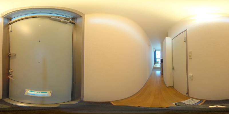 パノラマ画像玄関