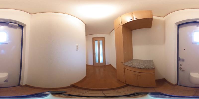 パノラマ画像玄関