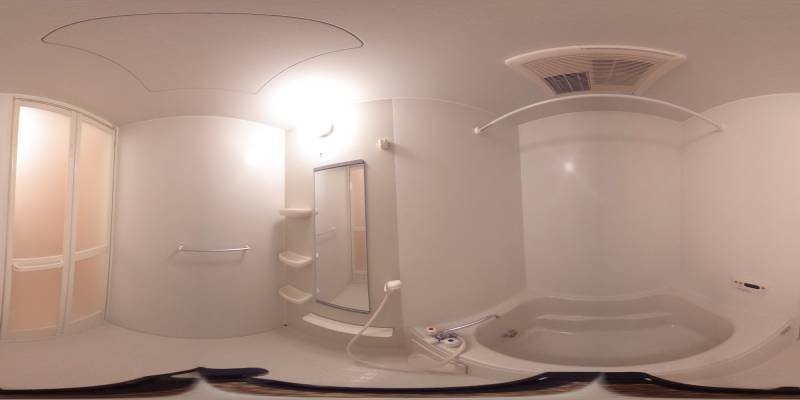 パノラマ画像バスルーム