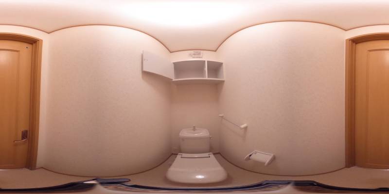 パノラマ画像トイレ
