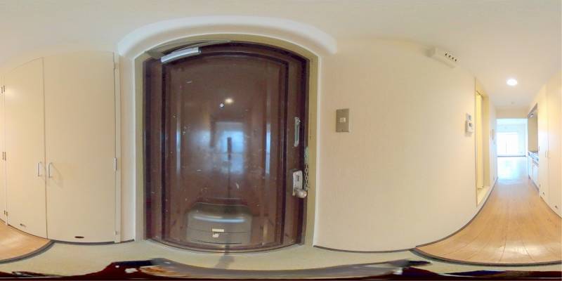 パノラマ画像玄関