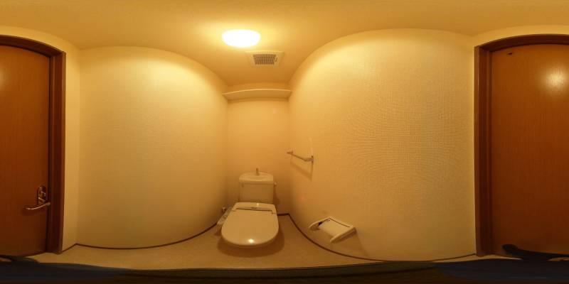 パノラマ画像トイレ