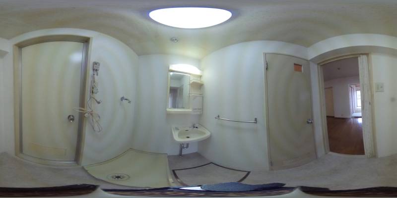 パノラマ画像洗面所