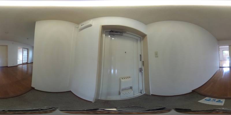 パノラマ画像玄関