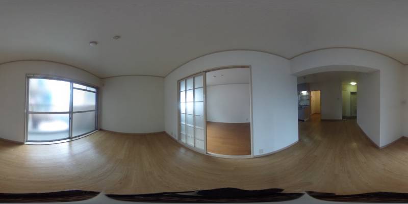 パノラマ画像リビング