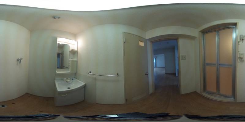 パノラマ画像洗面所
