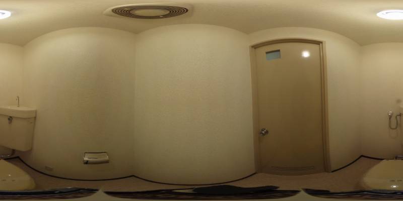 パノラマ画像トイレ