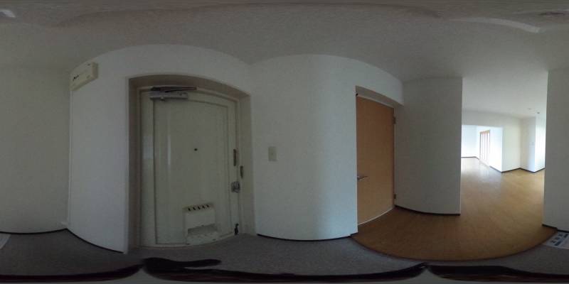 パノラマ画像玄関