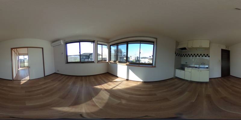 パノラマ画像リビング