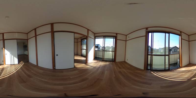 パノラマ画像洋室